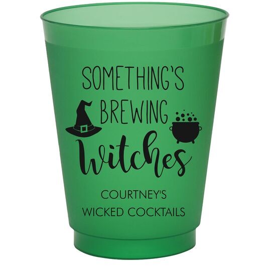 Something's Brewing Witches Colored Shatterproof Cups